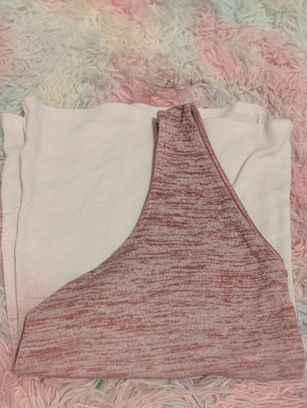 a.n.a Pink Ombre V-Neck Camisole - Picture 3 of 3
